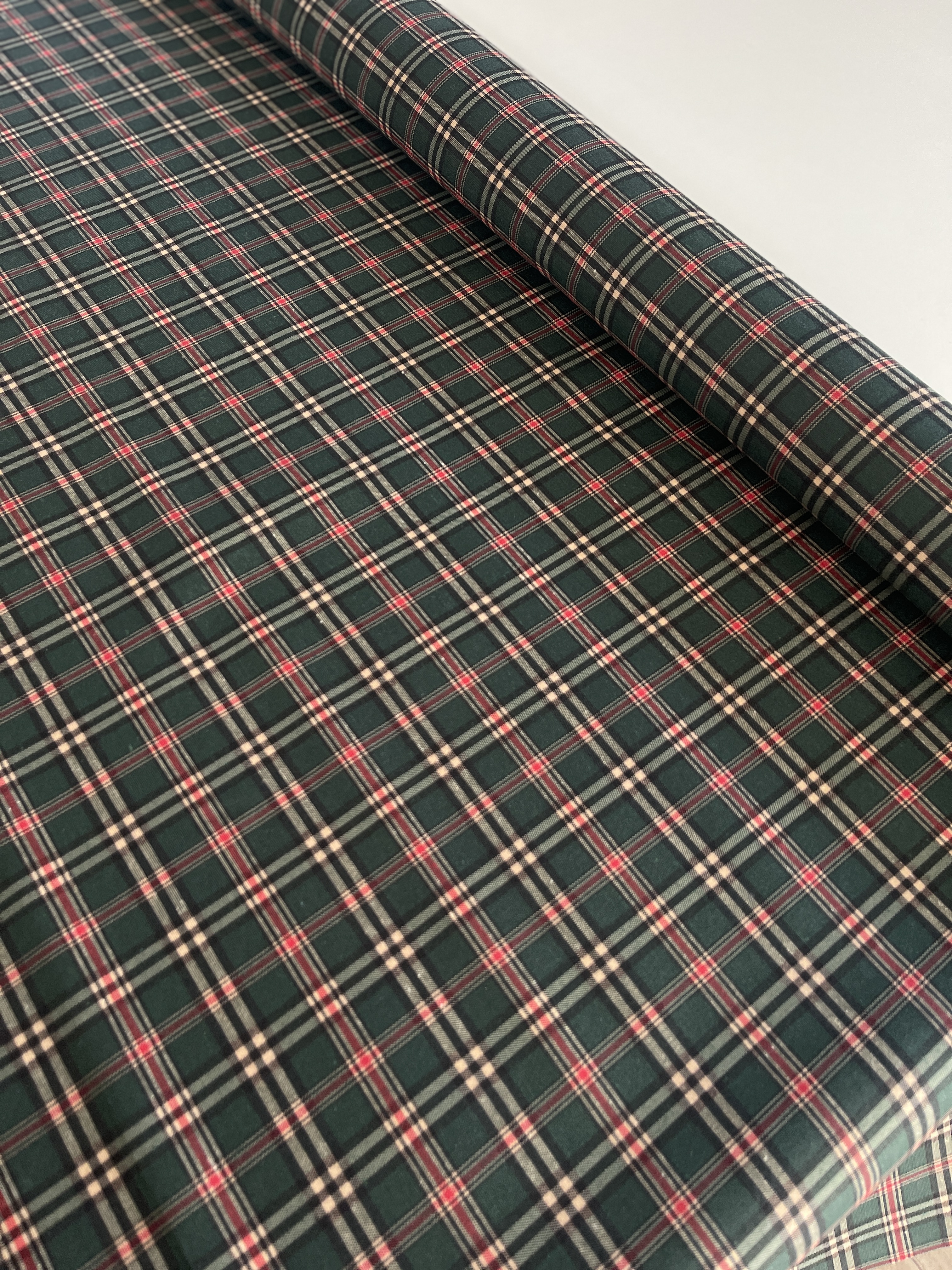 Tartán - Escocés Verde Cuadro Pequeño